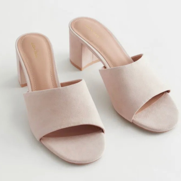 Suede jemima block mule - Picture 1 of 4